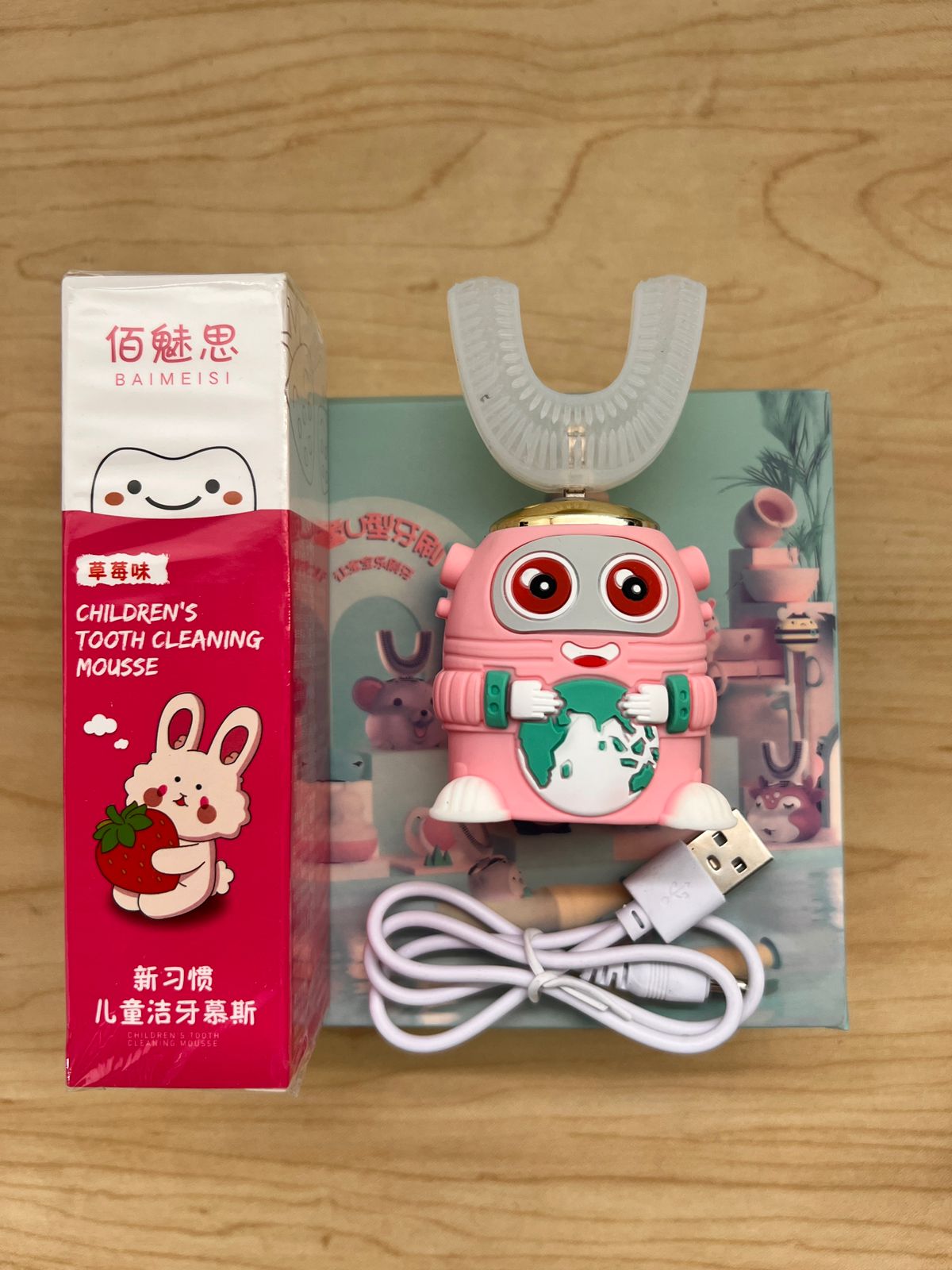 SmileBuddy™ 🦷✨— Cepillo Eléctrico Infantil 360°