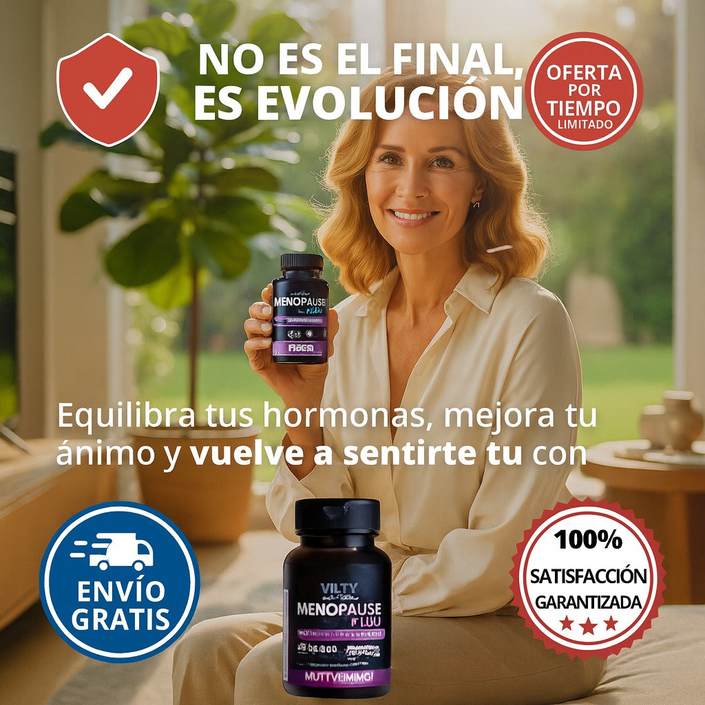 Menopause Plus 🌿 - Da el paso hoy y recupera el control de tu bienestar