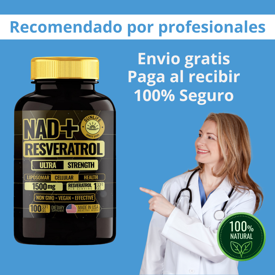 NAD + RESVERATROL x100 CAPSULAS
