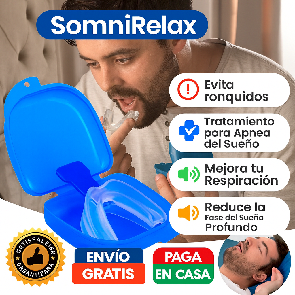 SomniRelax™ 😴 – Duerme tranquilo, despierta renovado