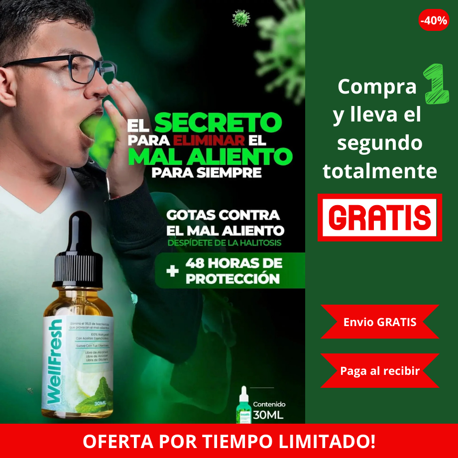 WellFresh- Compra 1 Lleva el 2do totalmente GRATIS 🎁