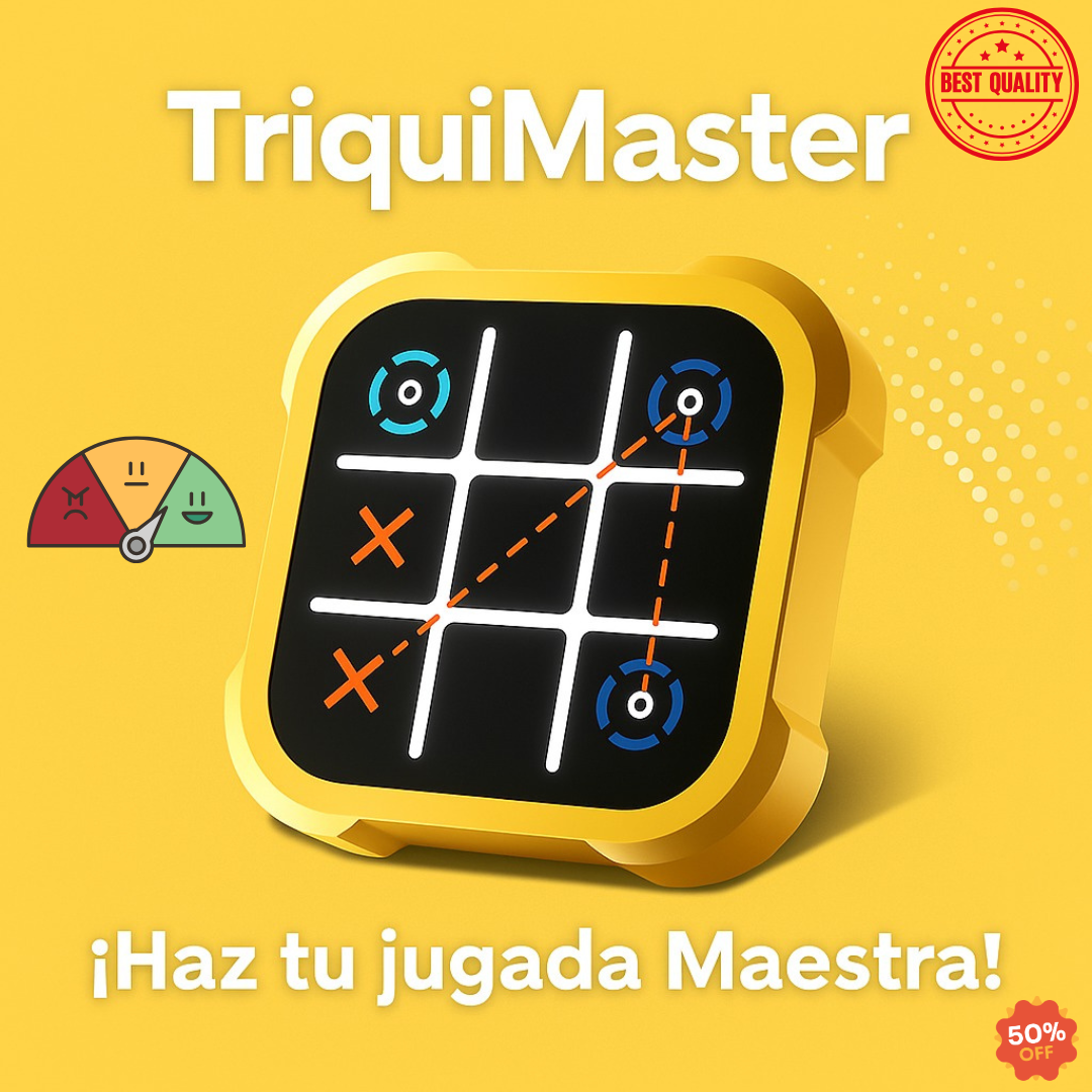 TriquiMaster™ 🎮 – El triqui interactivo que hace jugar a toda la familia