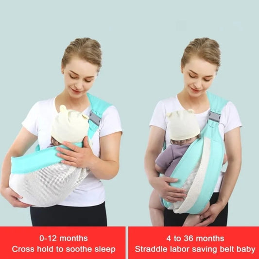 BabyNest Pro™ 🍼  – El Canguro Ergonómico 360° que Te Libera las Manos y Abraza a Tu Bebé Como Nunca