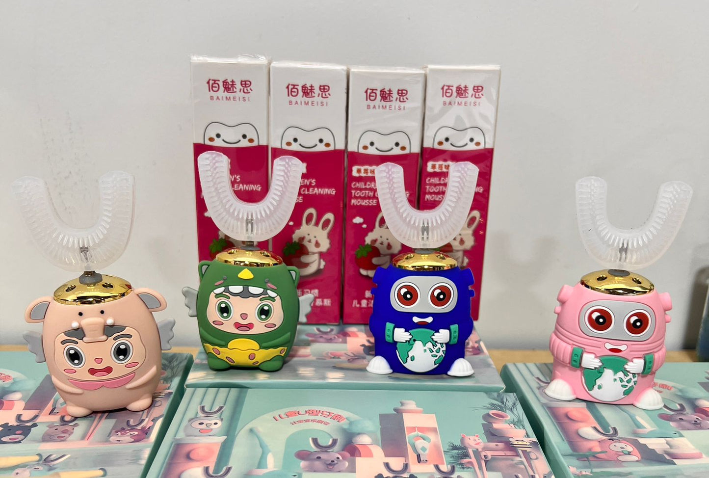 SmileBuddy™ 🦷✨— Cepillo Eléctrico Infantil 360°