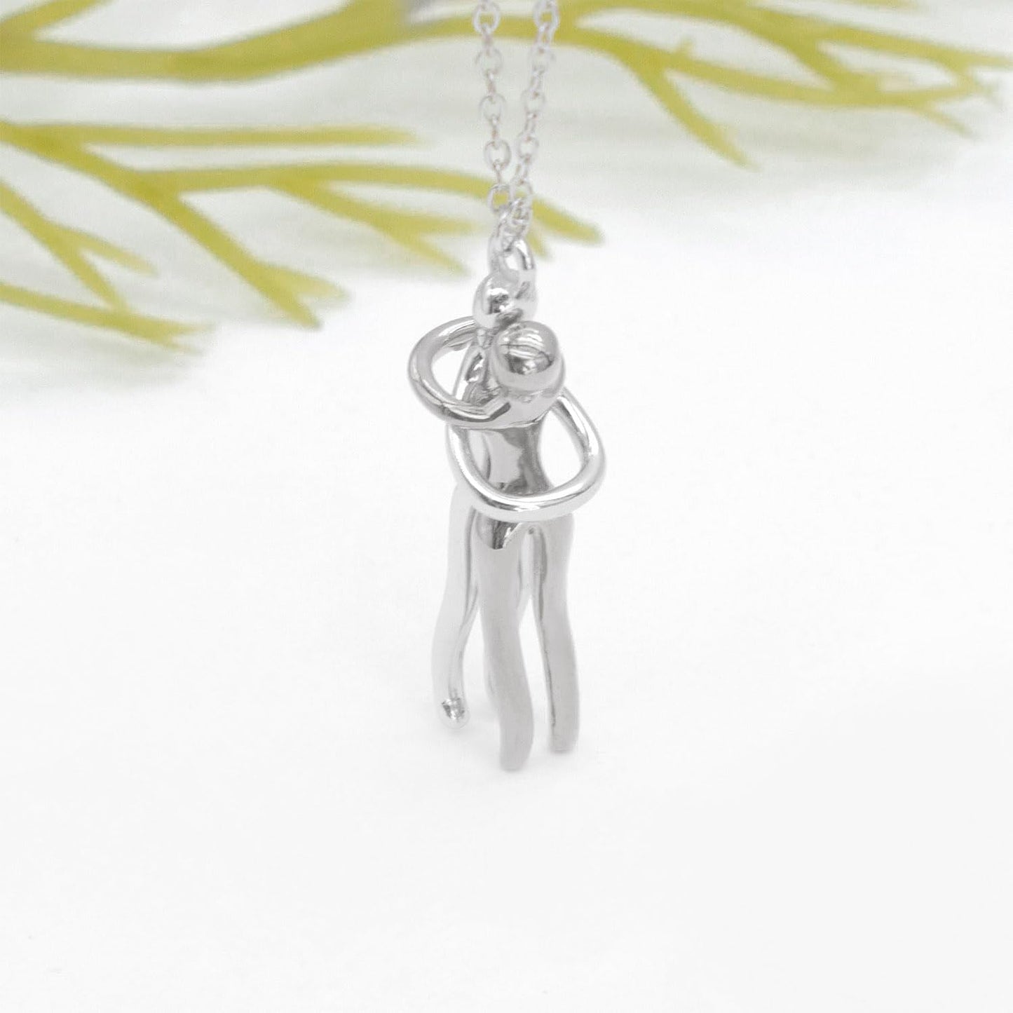 EternalBond™ 💞 – Collar de Pareja Abrazo Infinito