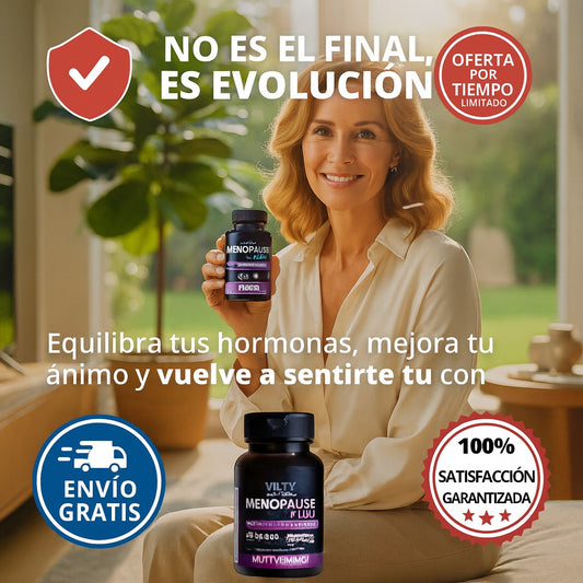 Menopause Plus 🌿 - Da el paso hoy y recupera el control de tu bienestar