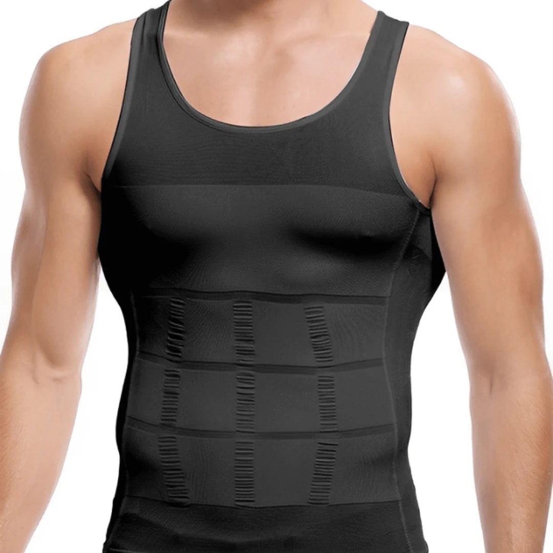 SpinaFlex Pro - Camisilla Masculina de Compresión UltraFit + E-Book GRATIS 🎁
