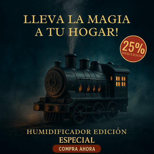 Humidificador Edición Especial Hogwarts Express  - Obsequio: 2 esencias 25 ML c/u GRATIS🎁