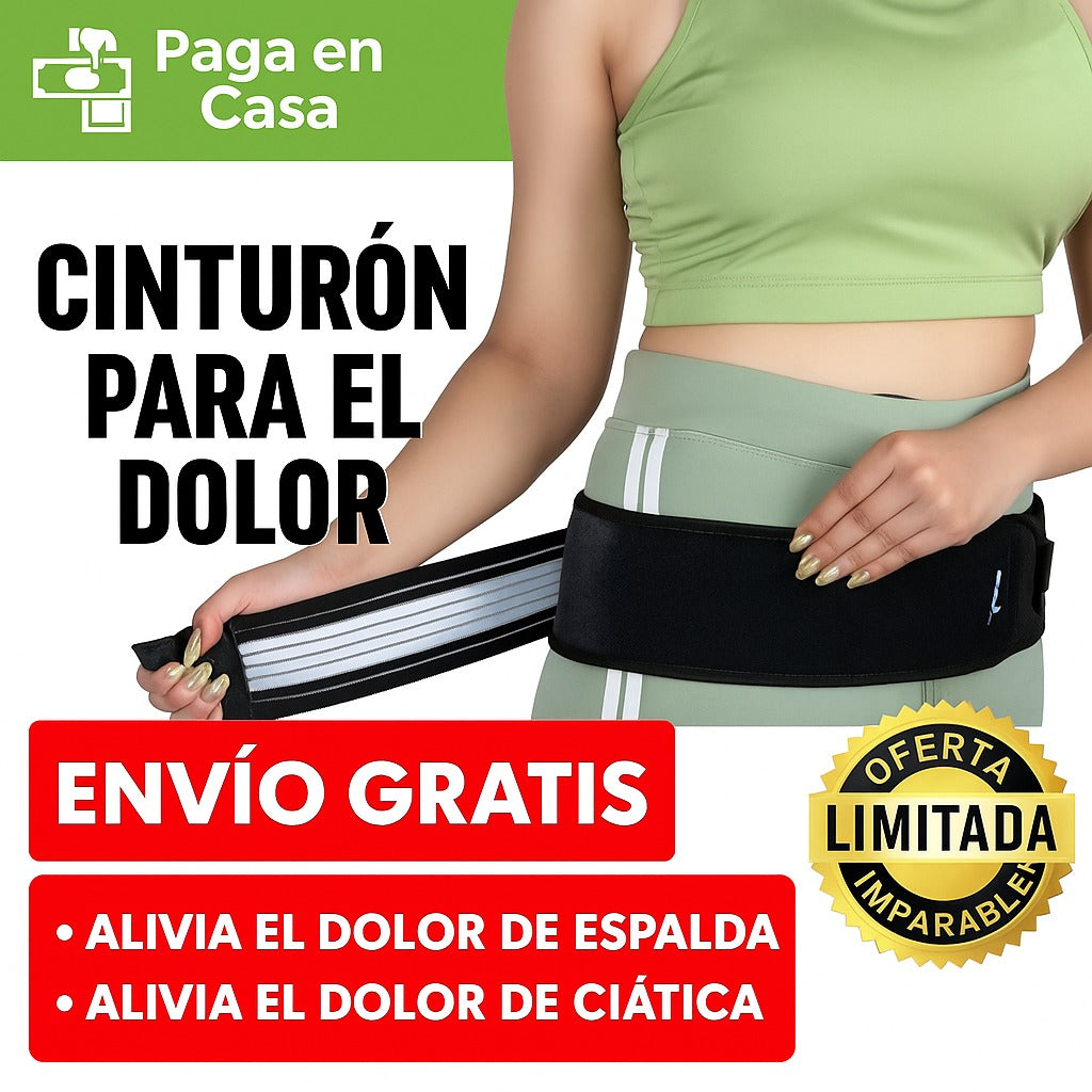 Cinturón ortopédico Orthotal - La mejor manera de aliviar rápidamente el dolor de espalda y la ciática.