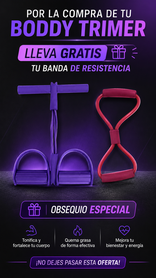 Body Trimmer - Entrena tu cuerpo completo sin salir de casa 💪+ 🎁 OBSEQUIO GRATIS (Banda en 8)