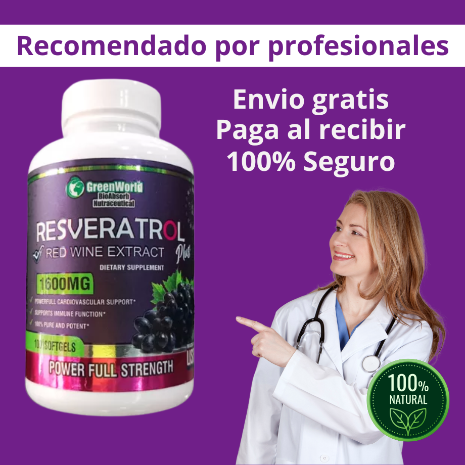 Resveratrol x100 capsulas
