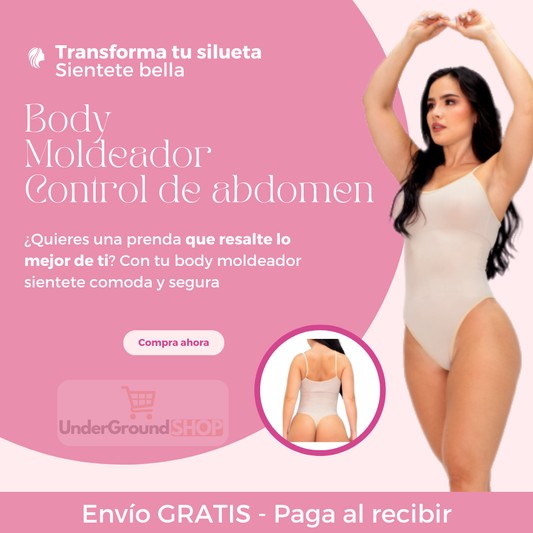 Body moldeador control de Abdomen - cómodo y discreto + E-book GRATIS 🎁
