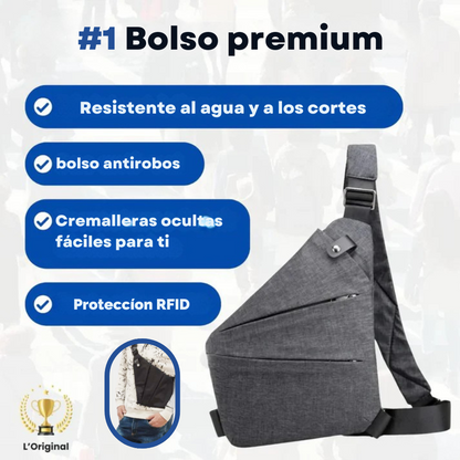Bolso Antirrobo Premium - imprescindible para tus viajes