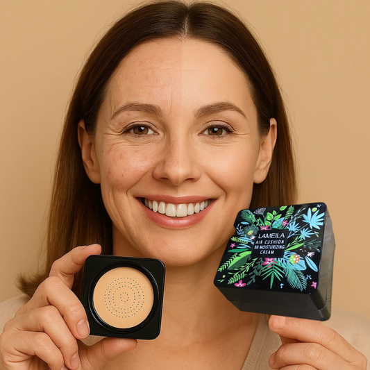 Base de maquillaje Beauty Cream: fijación de 24 h,  acabado cremoso, disimula todas las imperfecciones.