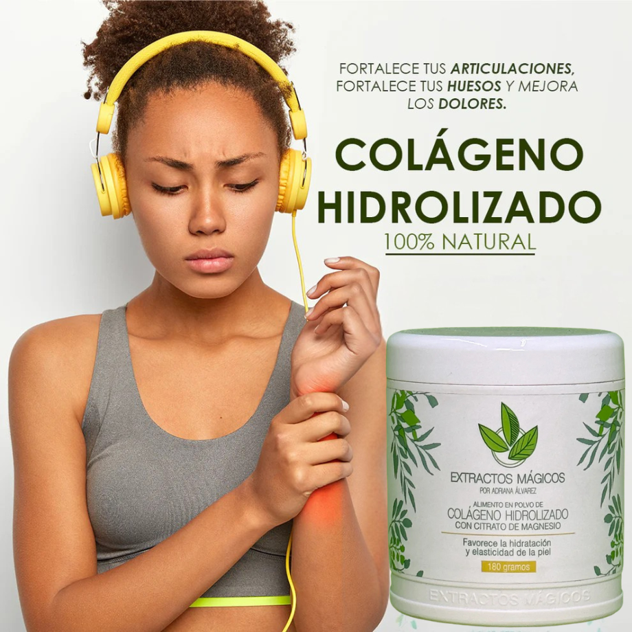 Colageno Hidrolizado con Citrato de Magnesio + E-book GRATIS 🎁