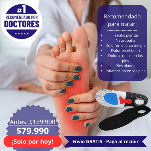 OrthoStep - Plantilla Ortopedica 🦶 + E-book GRATIS 🎁