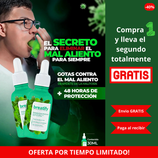 Breatify - Compra 1 lleva el 2do totalmente GRATIS 🎁