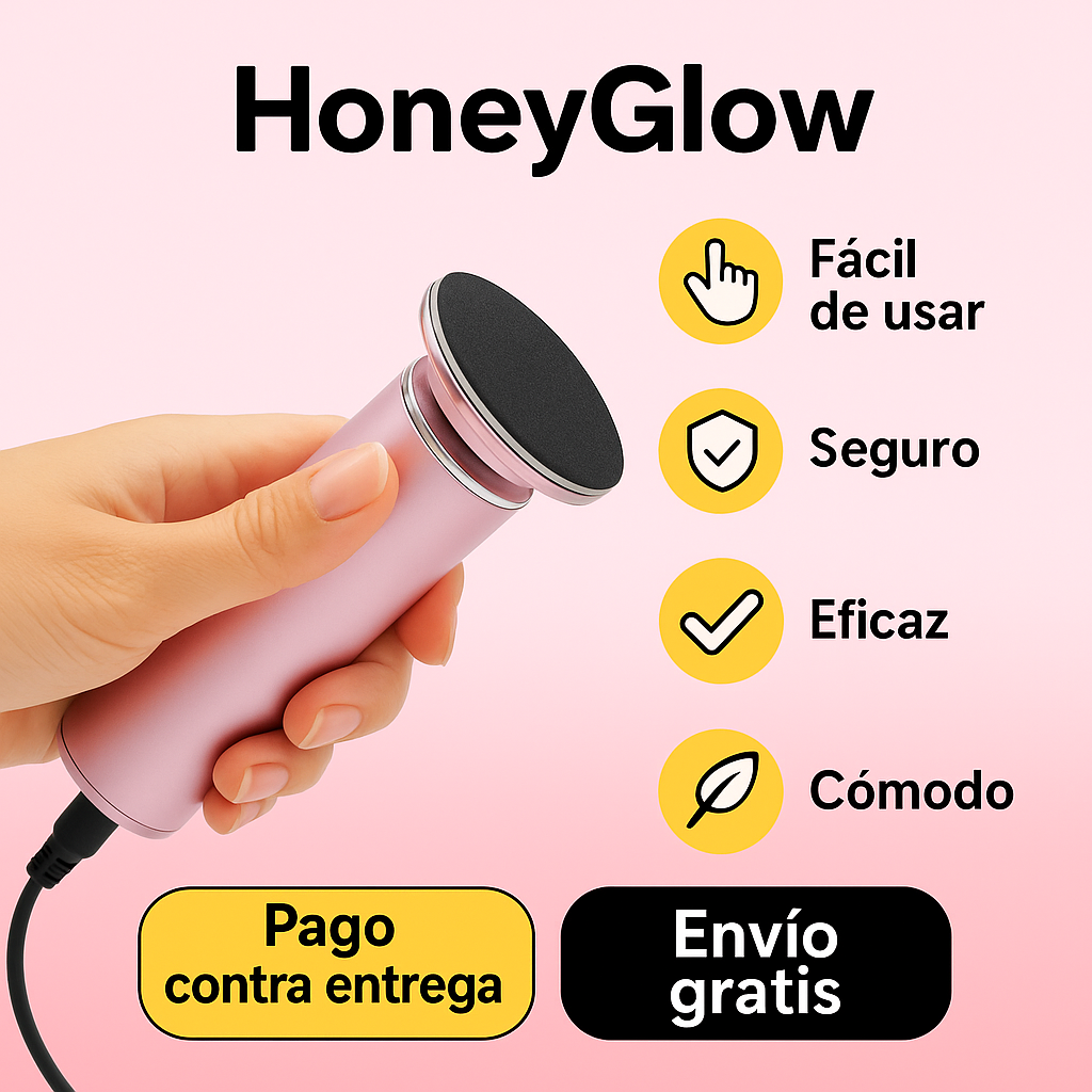 Honey Glow -  Removedor de Callos Eléctrico Profesional... Pies suaves al instante 🦶✨