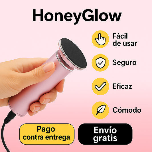 Honey Glow -  Removedor de Callos Eléctrico Profesional... Pies suaves al instante 🦶✨