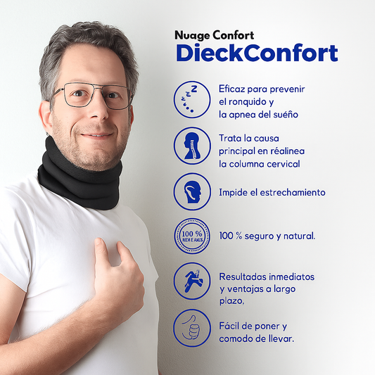 NeckRest Pro 🛌 – Soporte Cervical Antirronquidos Para Dormir Mejor